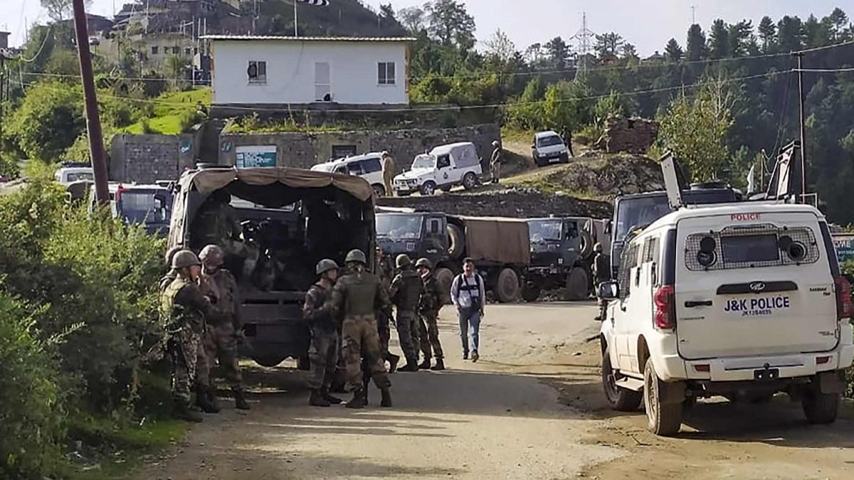 JK Police in Poonch (Photo- PTI)