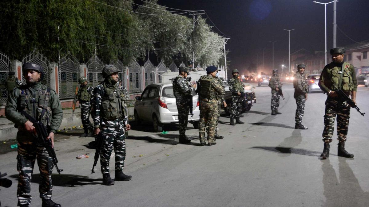 High alert in Kashmir after intel