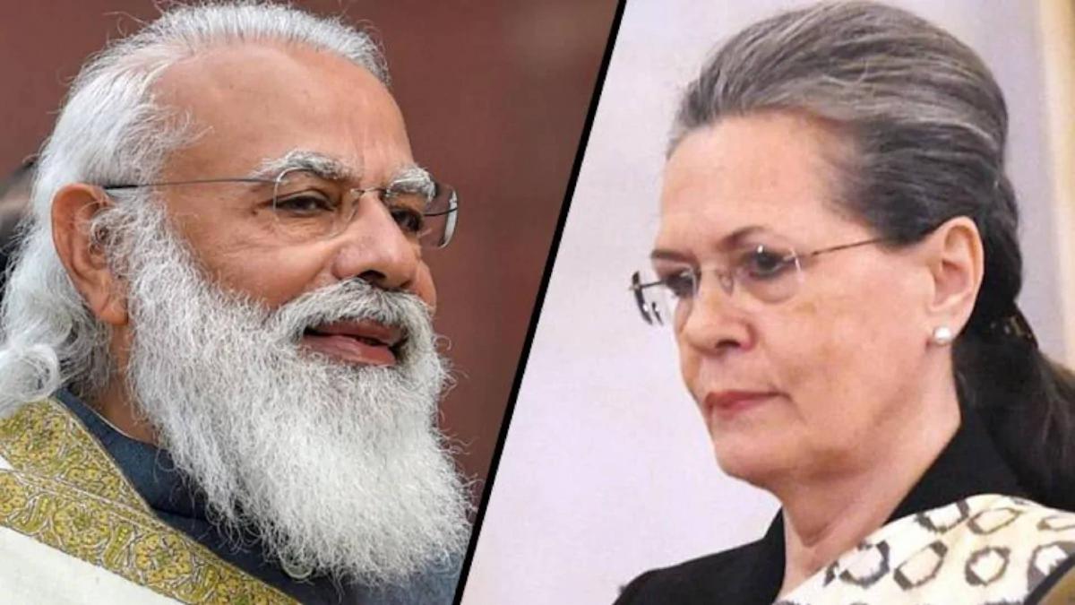 PM Modi and Sonia Gandhi