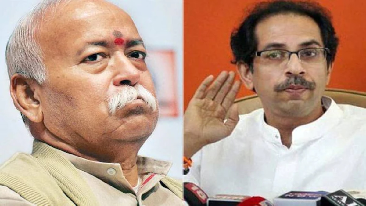 Mohan Bhagwat speaks on Hindutva on Dussehra, Uddhav Thackeray replies over it