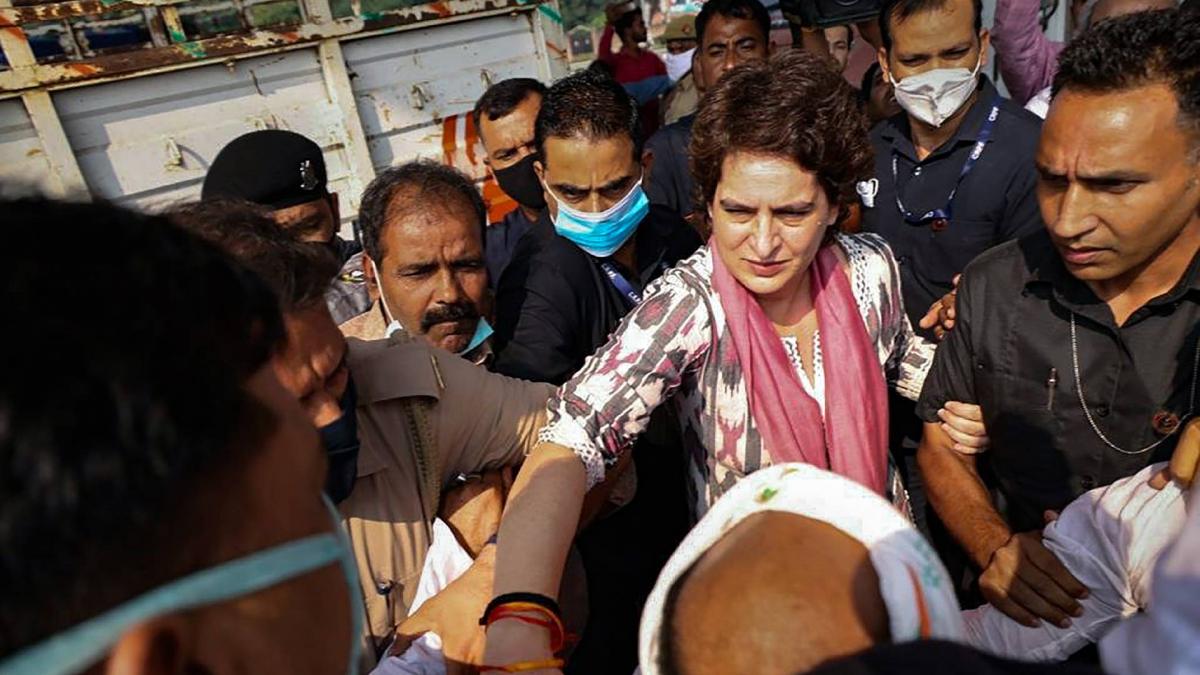 Priyanka Gandhi Vadra in Agra