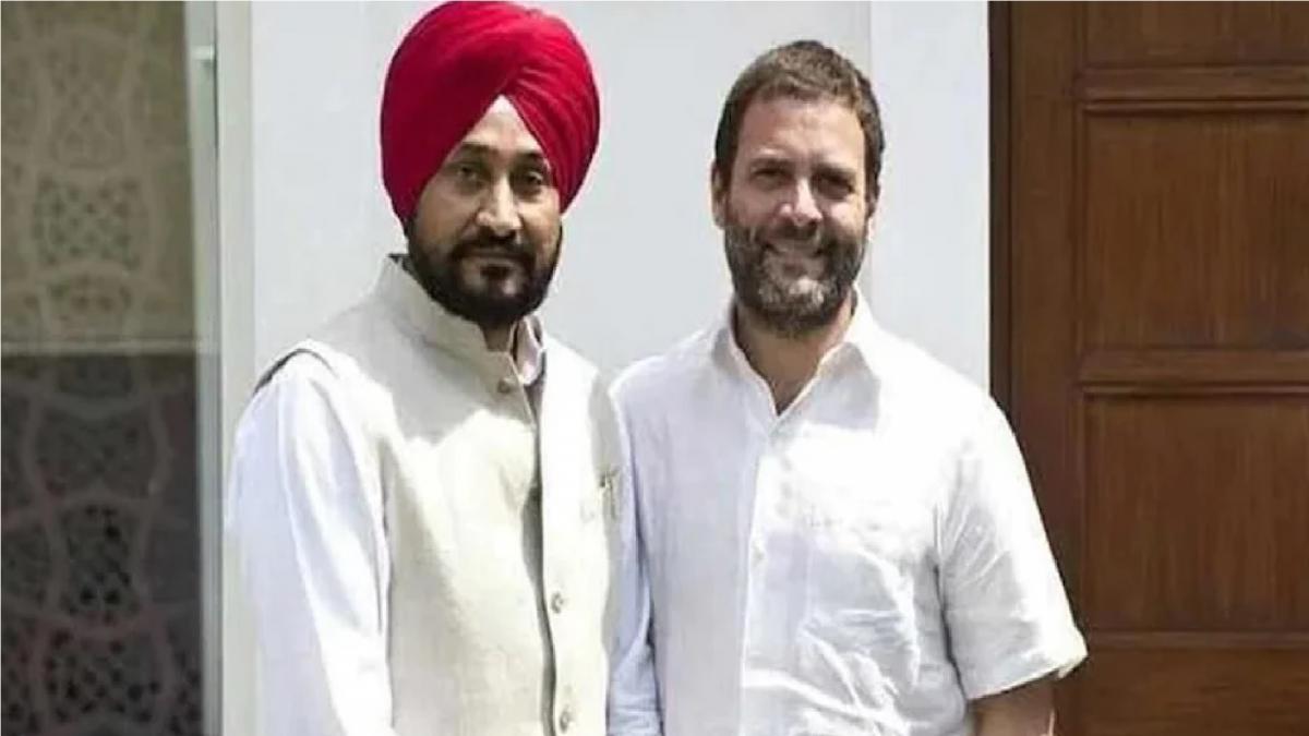 Rahul Gandhi-CM Channi