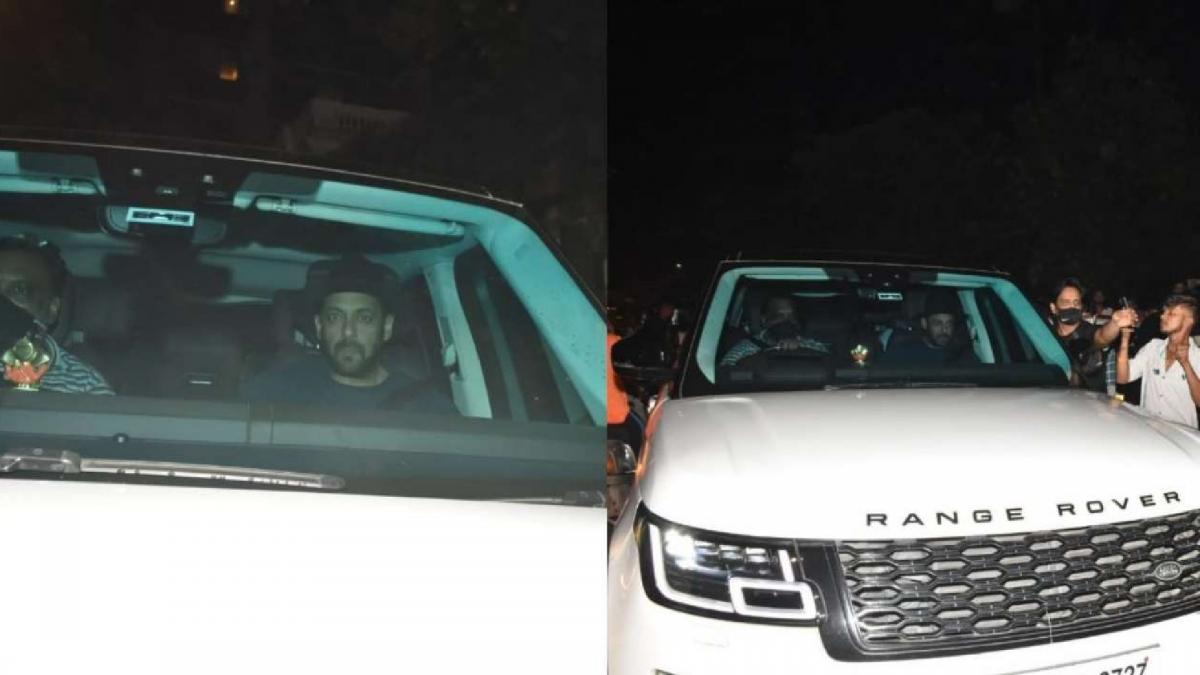 Salman Khan reaches Mannat