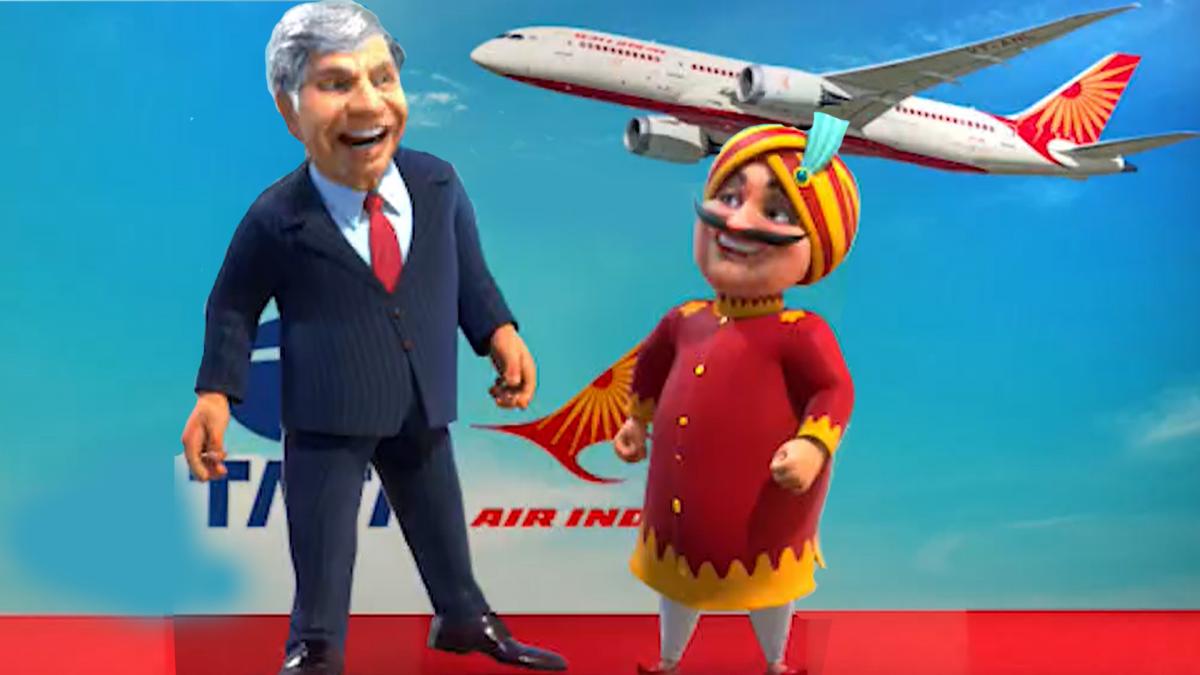 So Sorry on Air India back to Tata