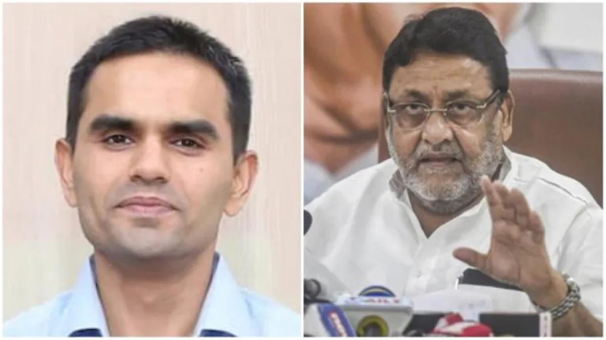 Sameer Wankhede and Nawab Malik