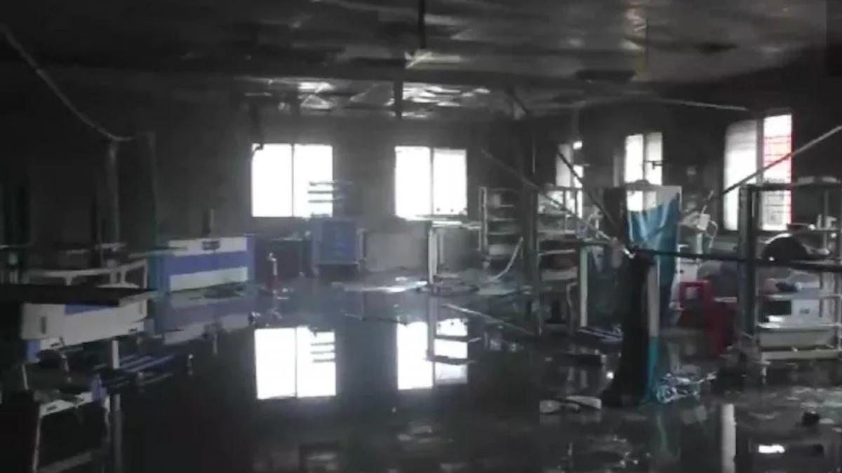 Ahmednagar covid hospital fire