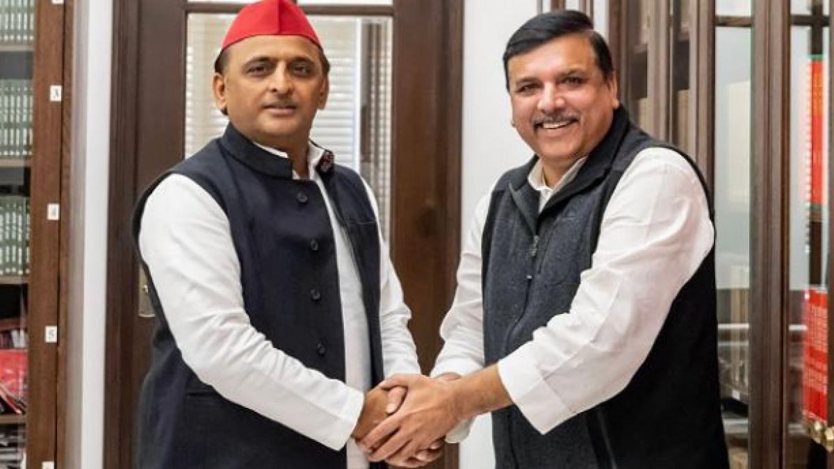 Akhilesh Yadav- Sanjay Singh