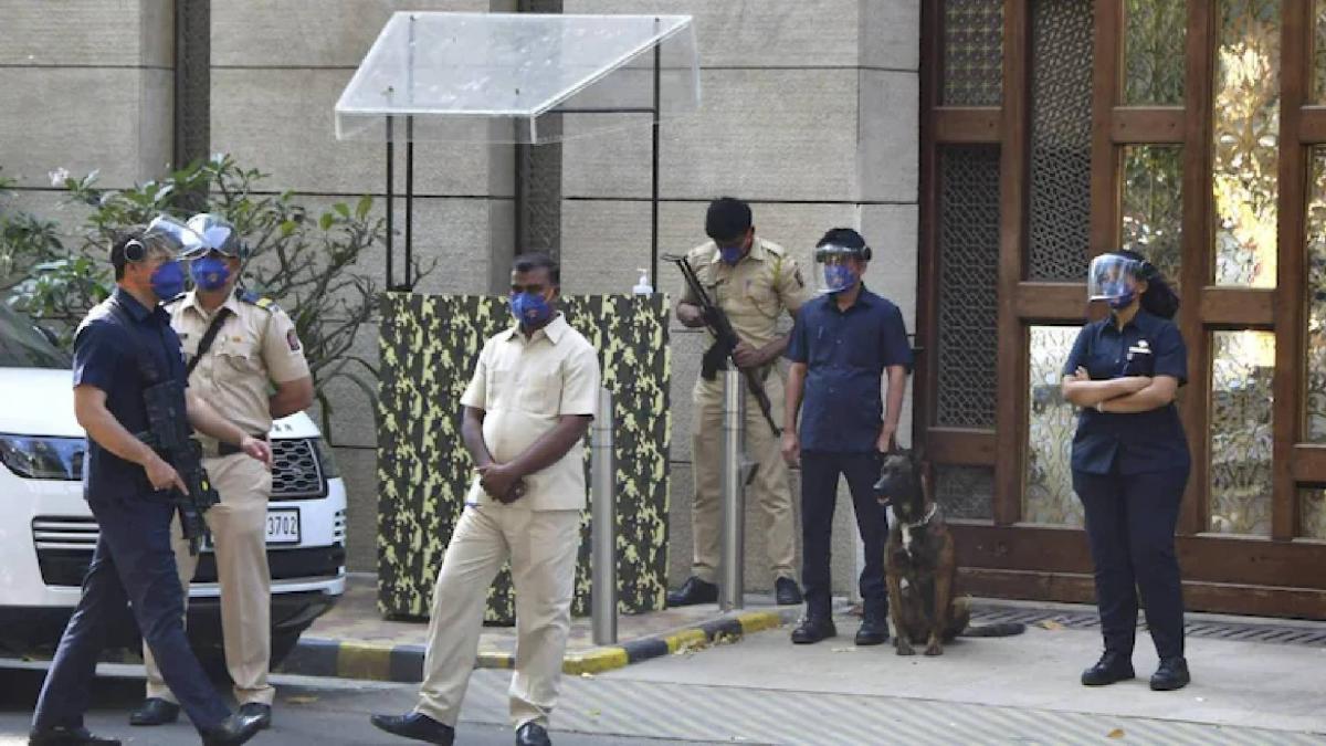  Security tightened at Antilia