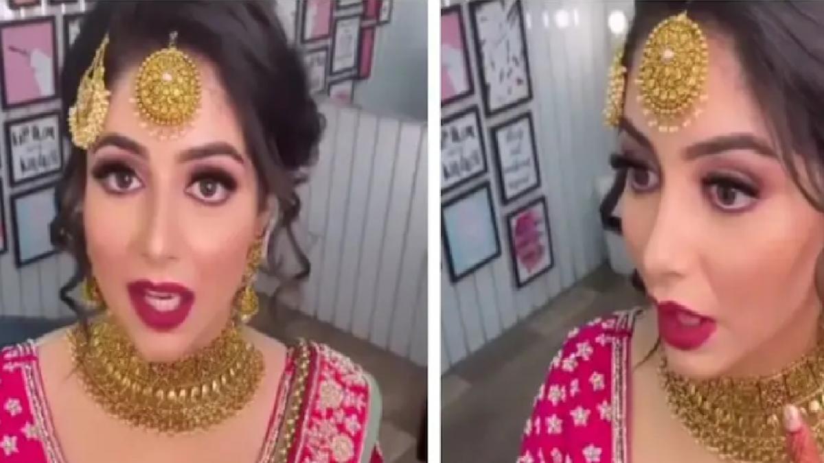 फेरे से पहले दुल्हन का क्यूट वीडियो वायरल