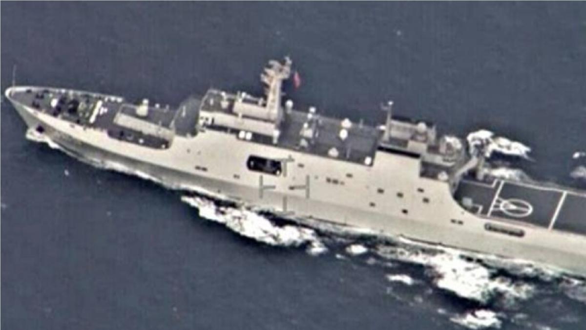 China delivers most advanced warship to Pakistan