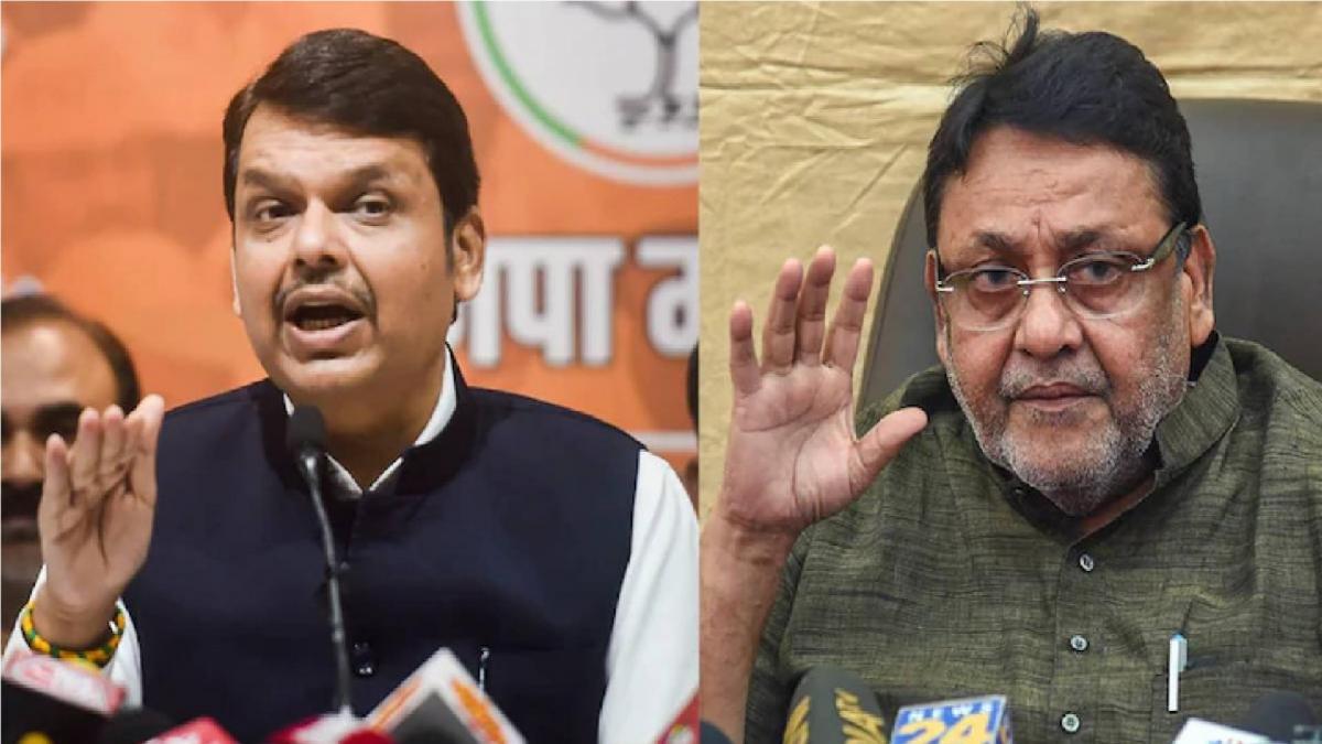 Devendra Fadnavis-Nawab Malik