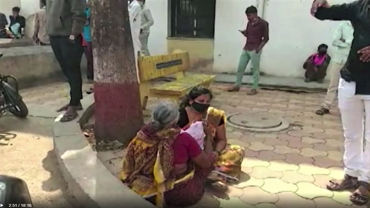 Maharashtra corona patients scorched to death in fire