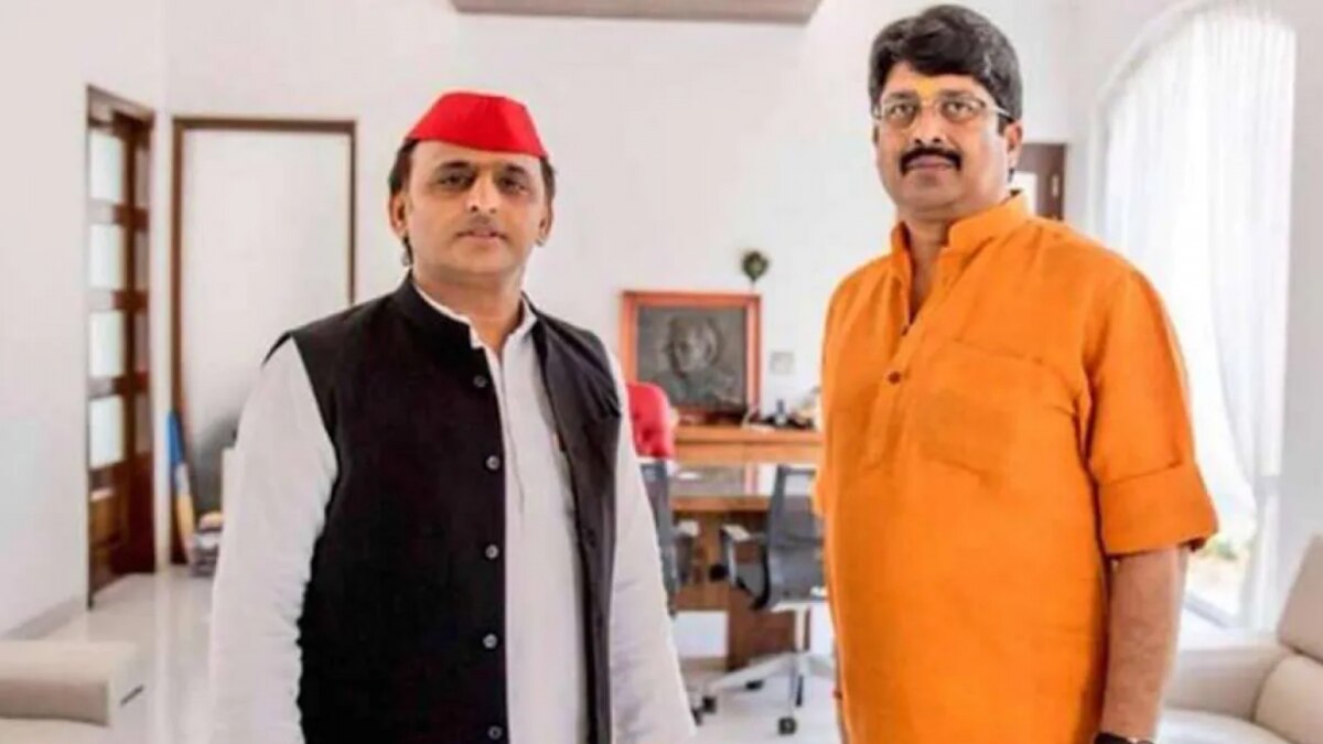 Akhilesh Yadav and Raja Bhaiya