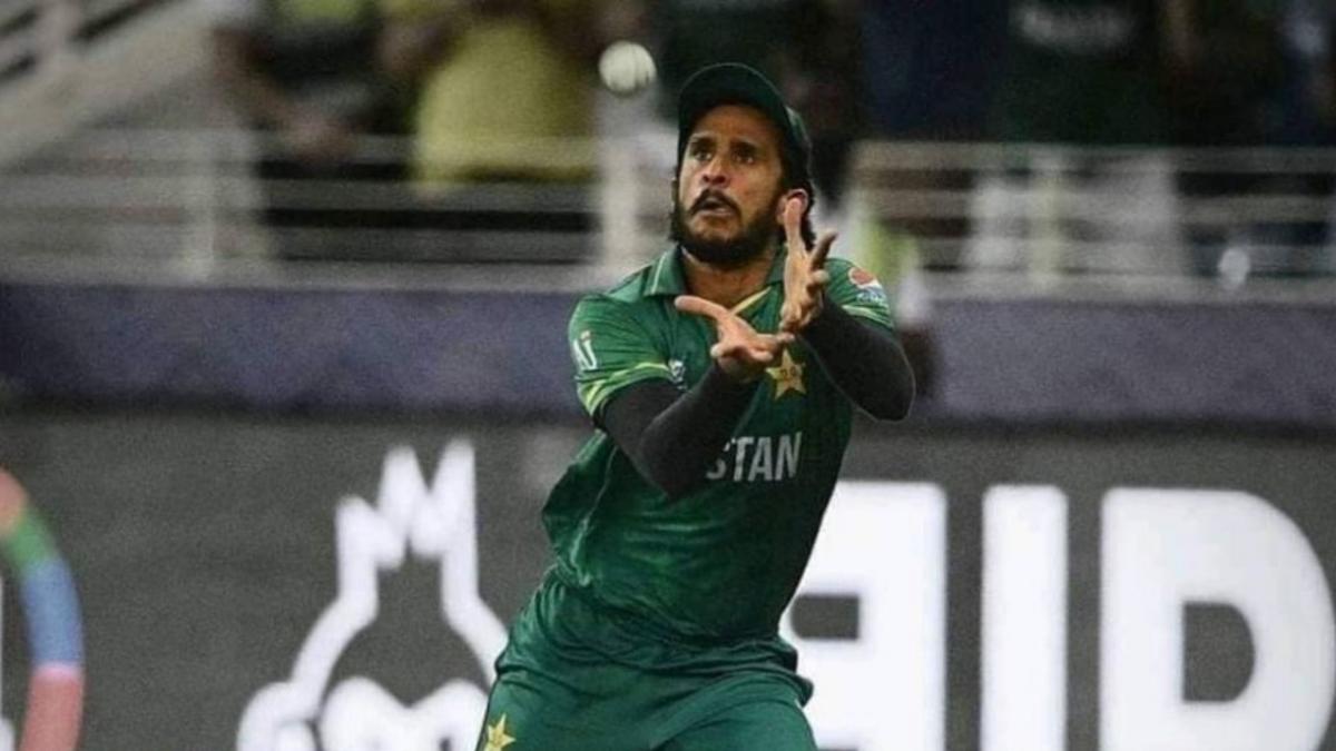 Pakistani cricketer Hasan Ali
