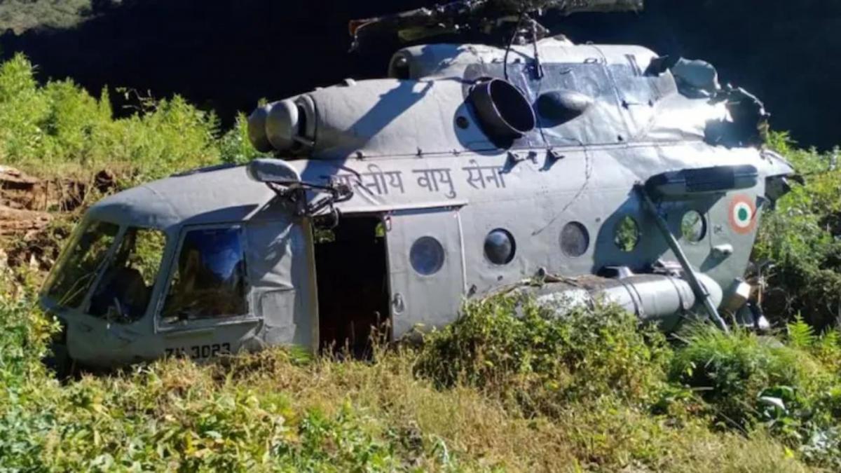 IAF Mi-17 crash-landed in eastern Arunachal Pradesh