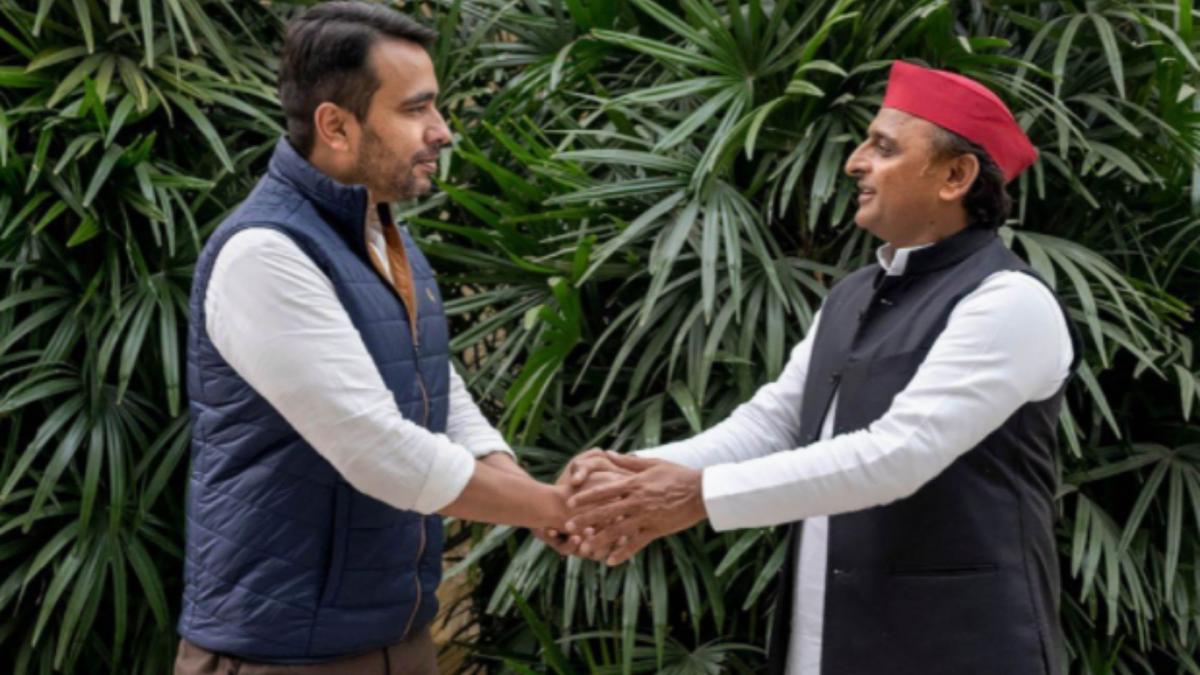 RLD Jayant Singh Chaudhary and Samajwadi Party Akhilesh Yadav (Credit-PTI)