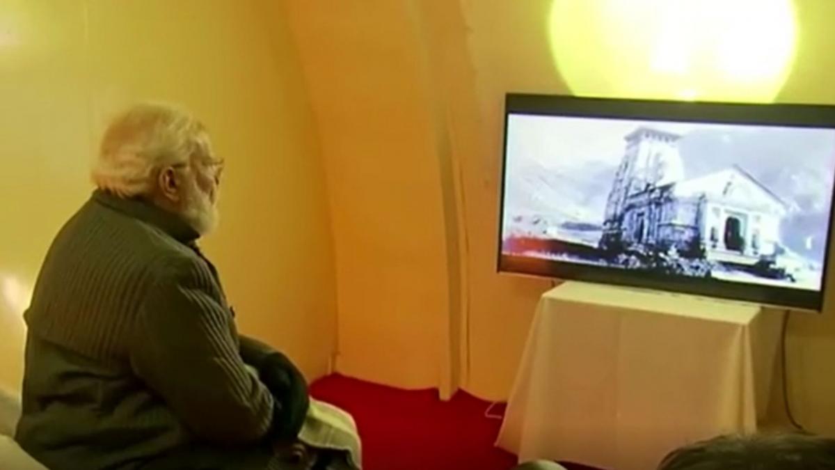 PM Narendra Modi at Kedarnath temple