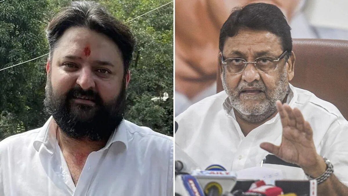 Mohit Kamboj Vs Nawab Malik