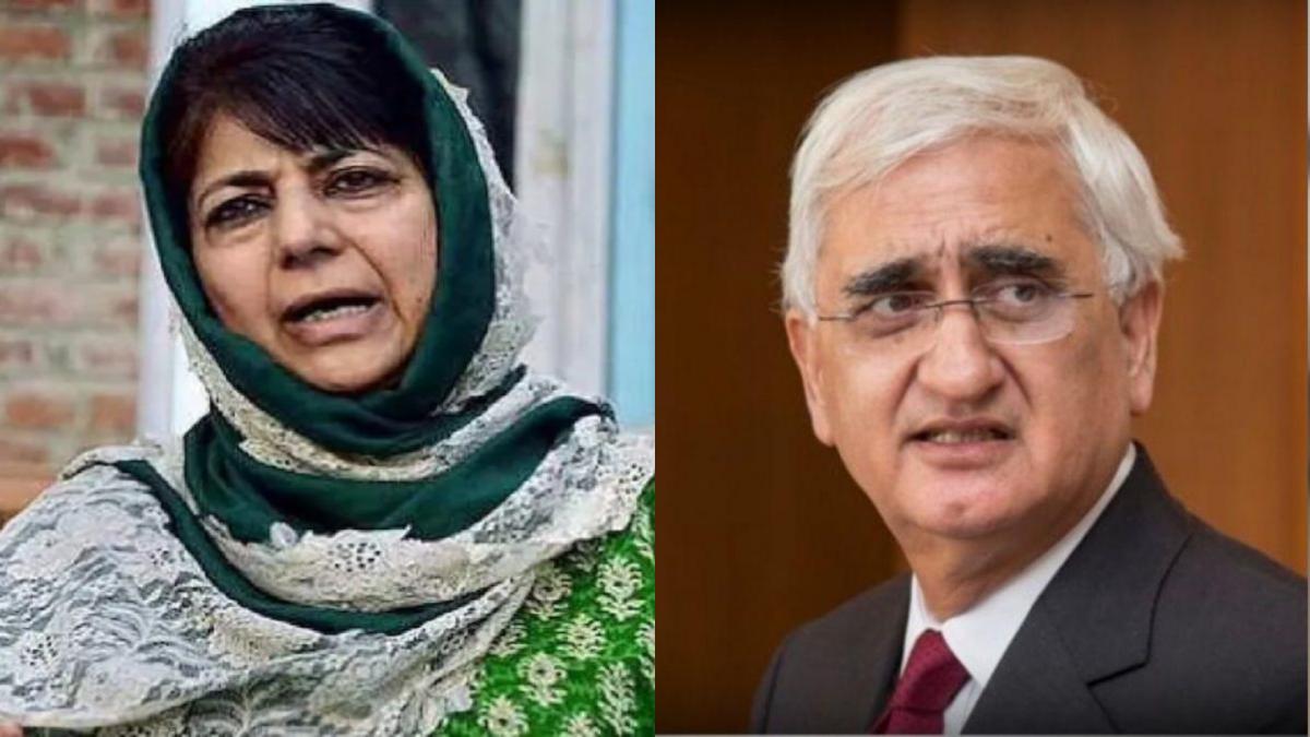 Mehbooba Mufti suppport Salman Khurshid