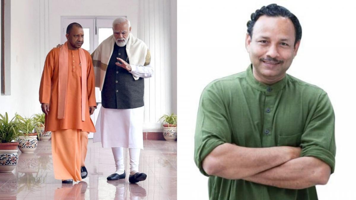 SP spokesperson reacts on Modi-Yogi picture 