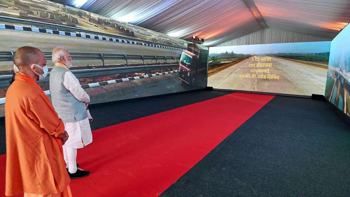 PM Modi inaugurates Purvanchal Expressway