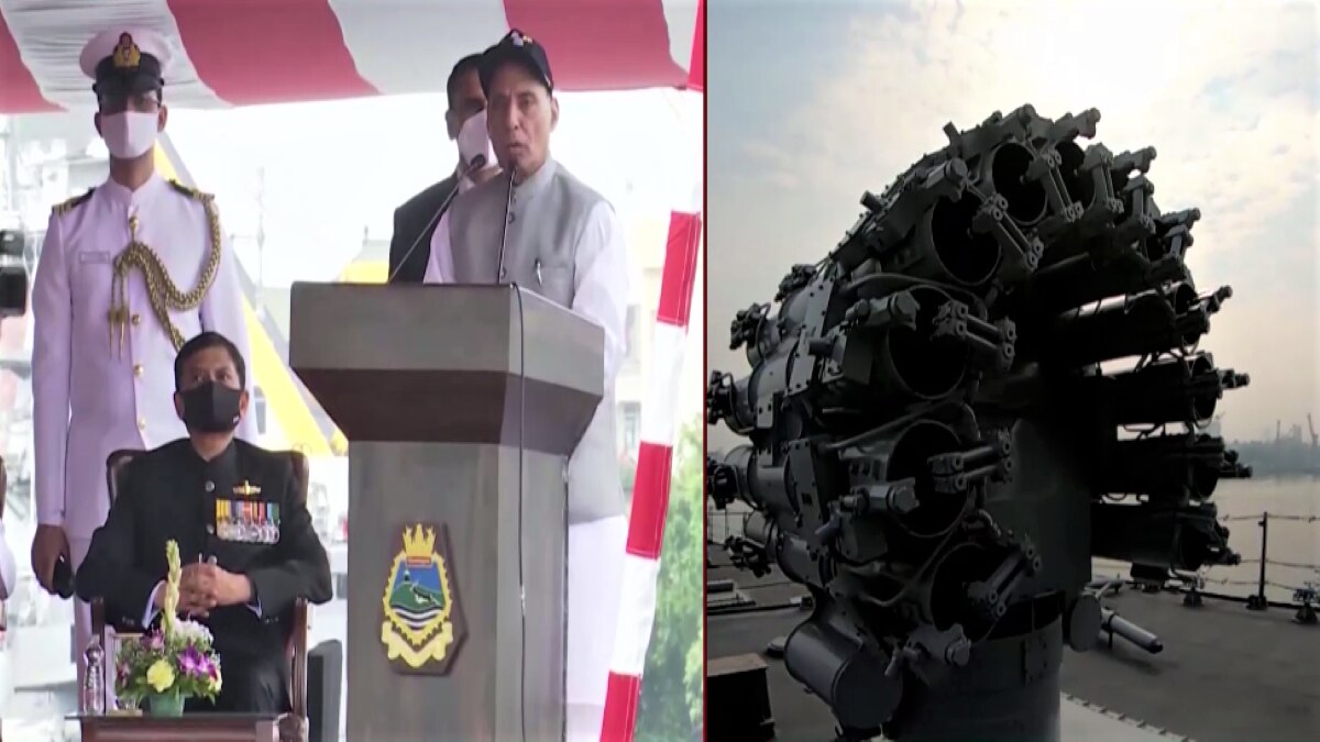 Navy commissioned INS Visakhapatnam 