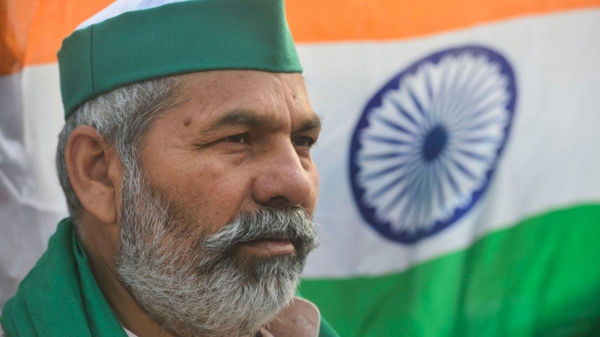 BKU Rakesh Tikait (Credit-PTI)