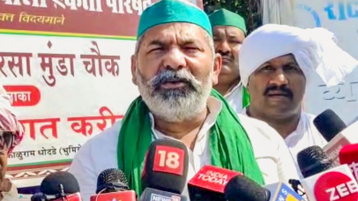 Rakesh Tikait (Credit-PTI)