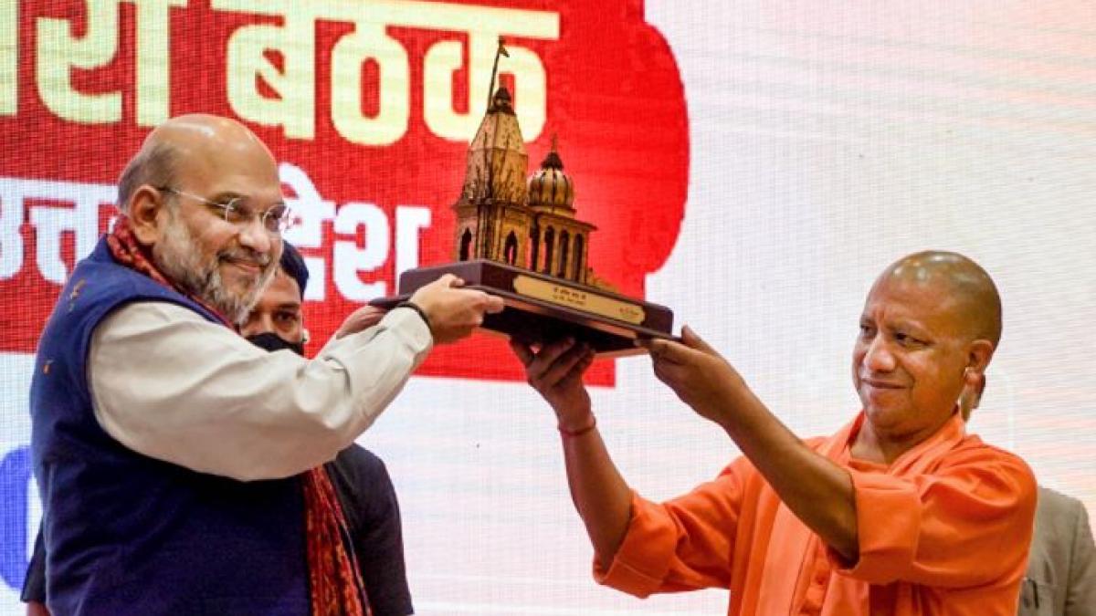 Amit Shah and Yogi Adityanath