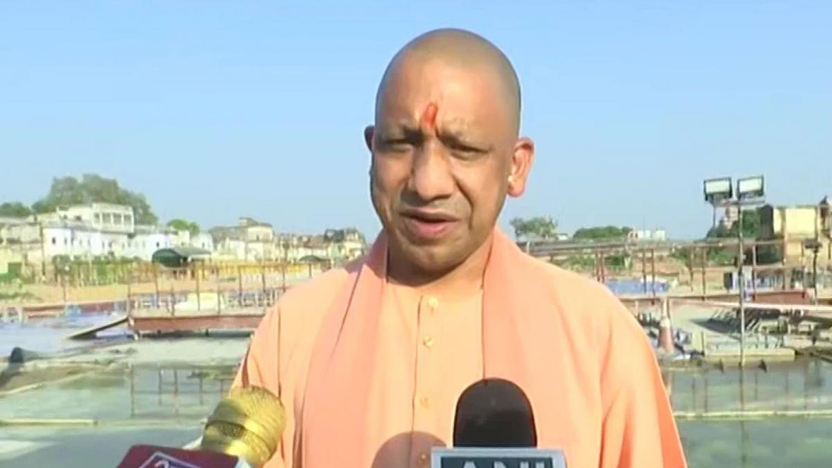 Uttar Pradesh CM Yogi Adityanath (Credit-ANI)