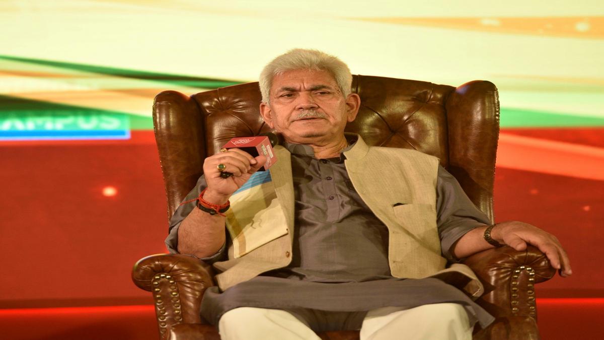 Manoj Sinha speaks on changes came in Kashmir 