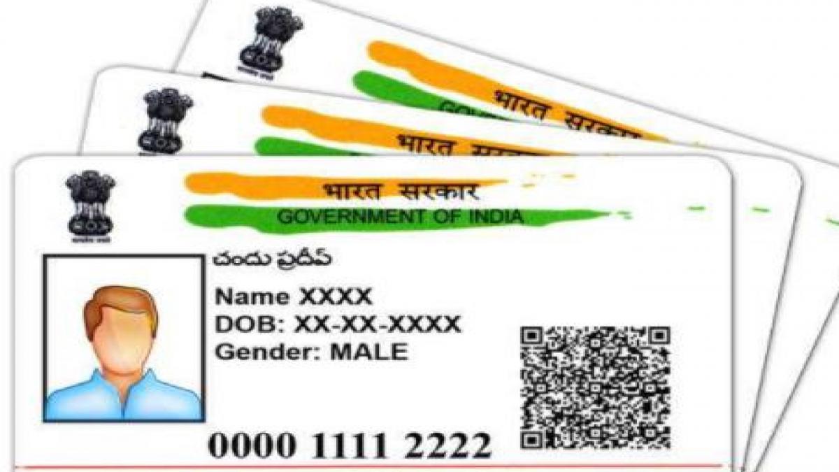 Opposition opposing linking of Aadhar card with voter id