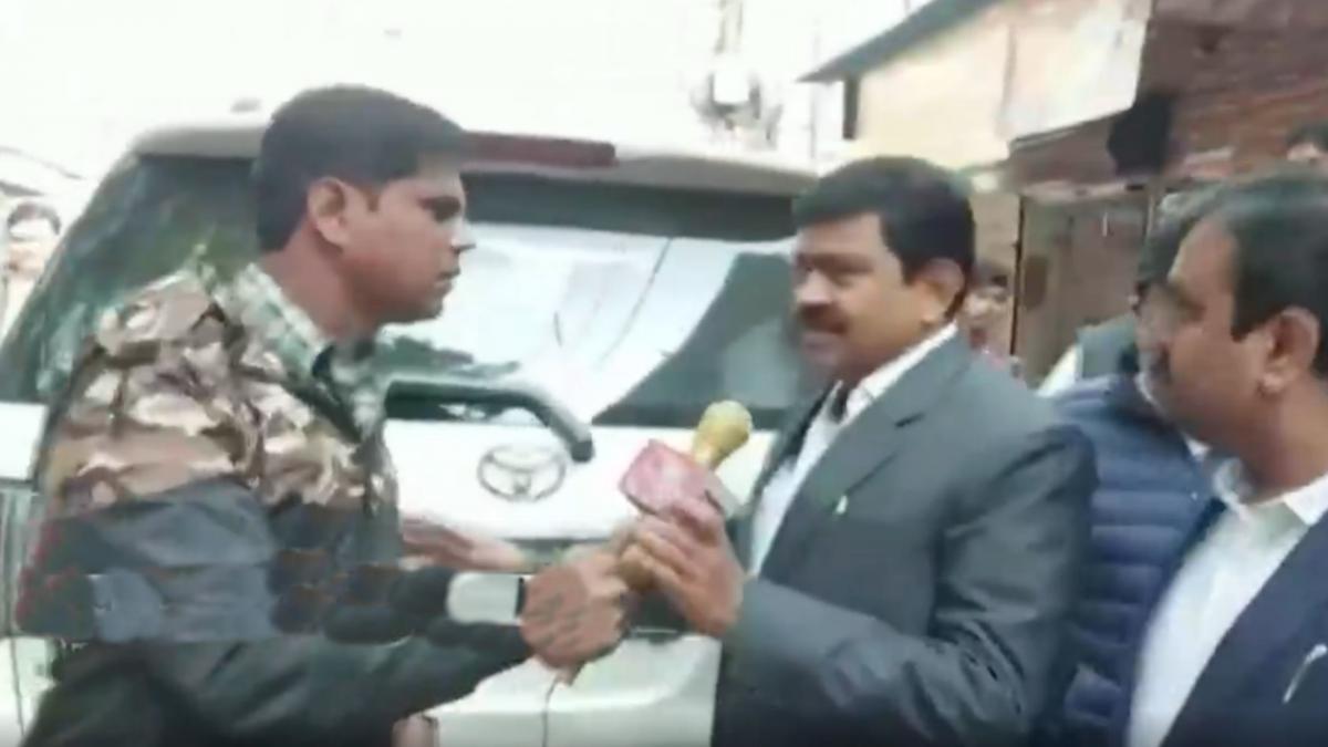 Ajay Mishra Teni visits son in jail