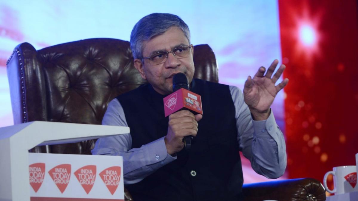 Ashwini Vaishnaw in Agenda Aajtak