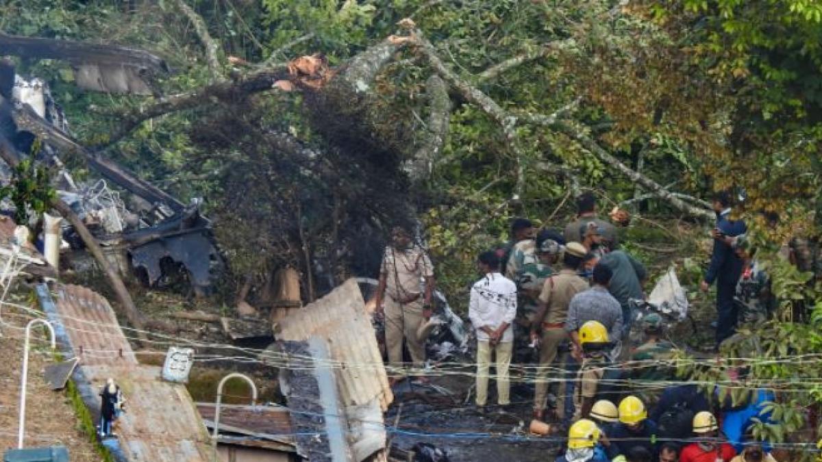 CDS Bipin Rawat's helicopter crash 