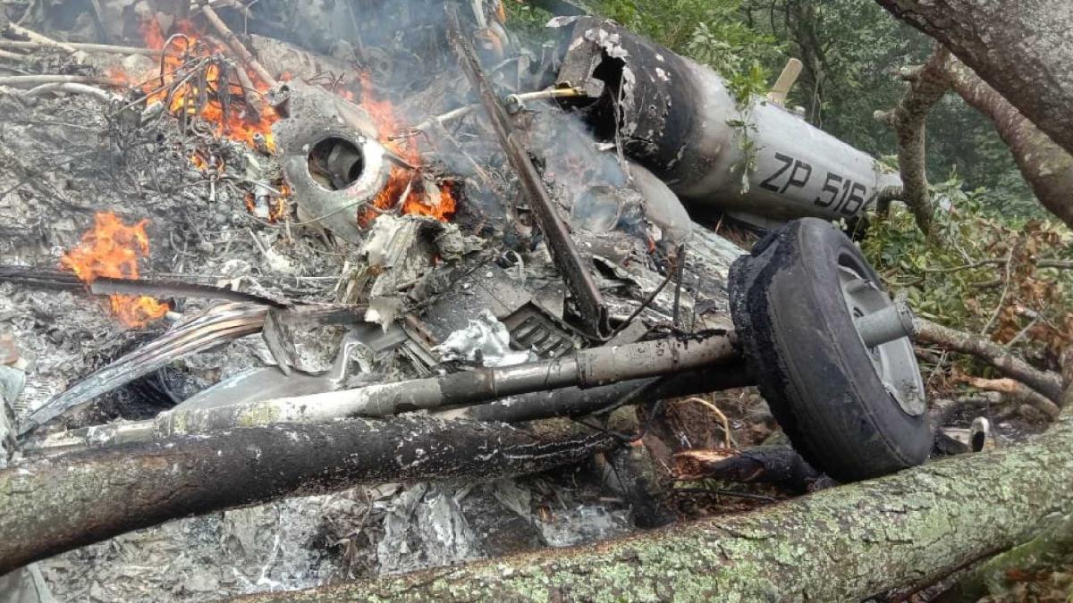 Bipin Rawat helicopter crashed