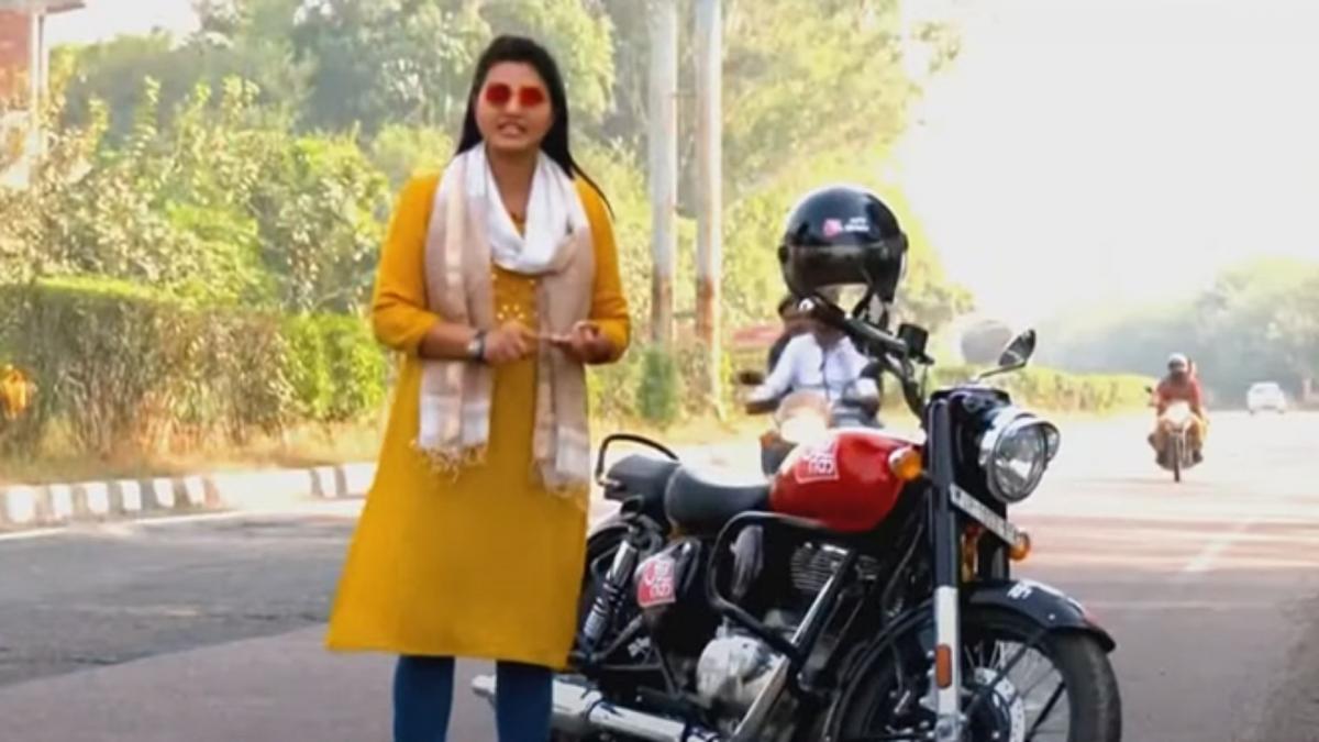 Bullet reporter with chitra tripathi