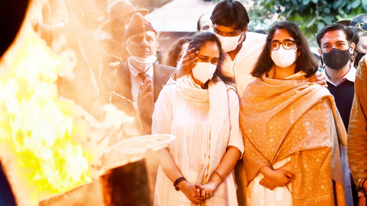 Bipin Rawat last rites done