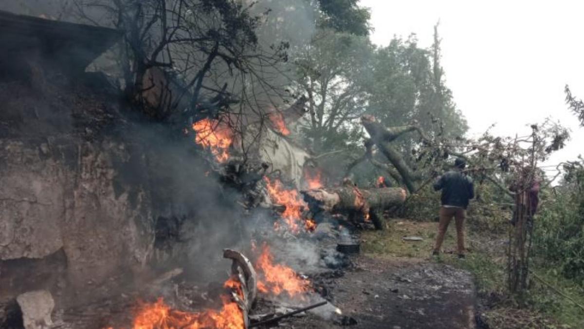 Bipin Rawat's Chopper Crash