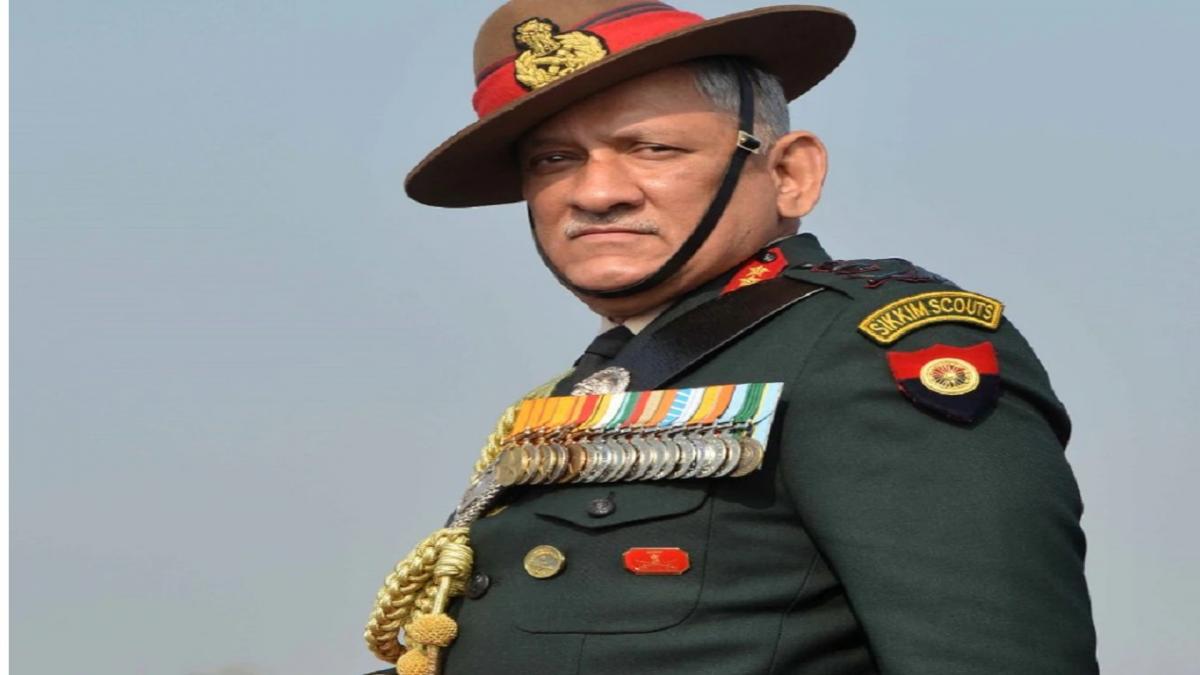 CDS General Bipin Rawat 