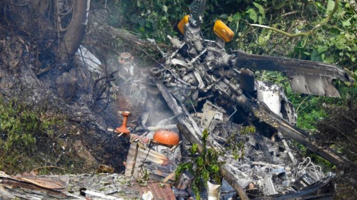 CDS Bipin Rawat Chopper Crash