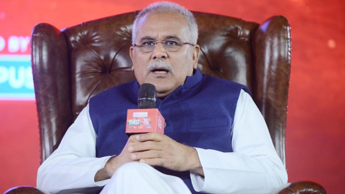 CM Bhupesh Baghel in Agenda Aaj Tak