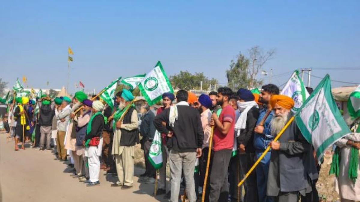 Farmers protest 