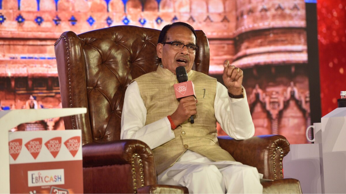 Shivraj Singh Chouhan in Aaj Tak Agenda 
