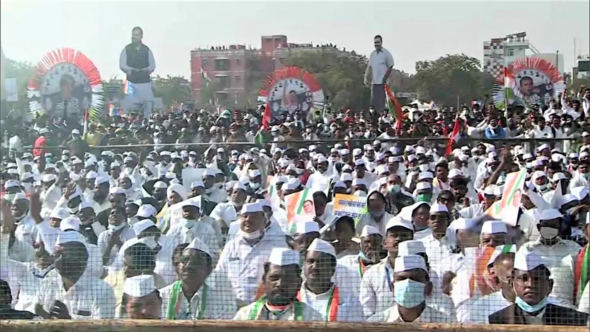 Congress rally in Rajasthan?