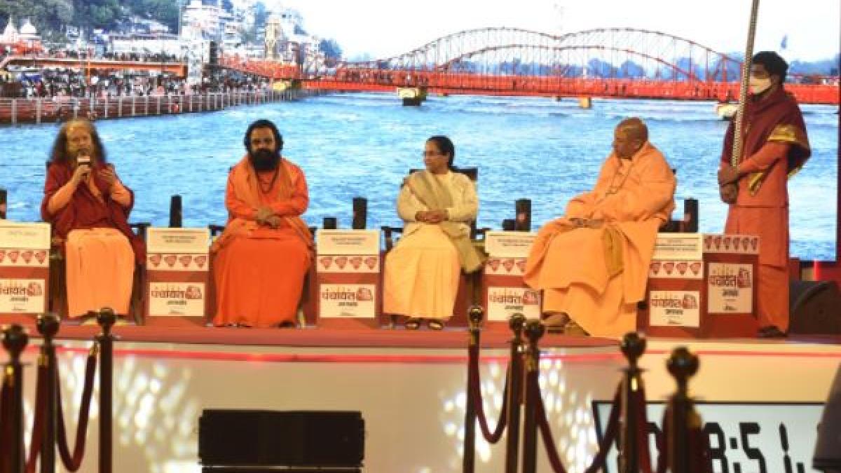 Panchayat Aajtak: Har Har Gange session