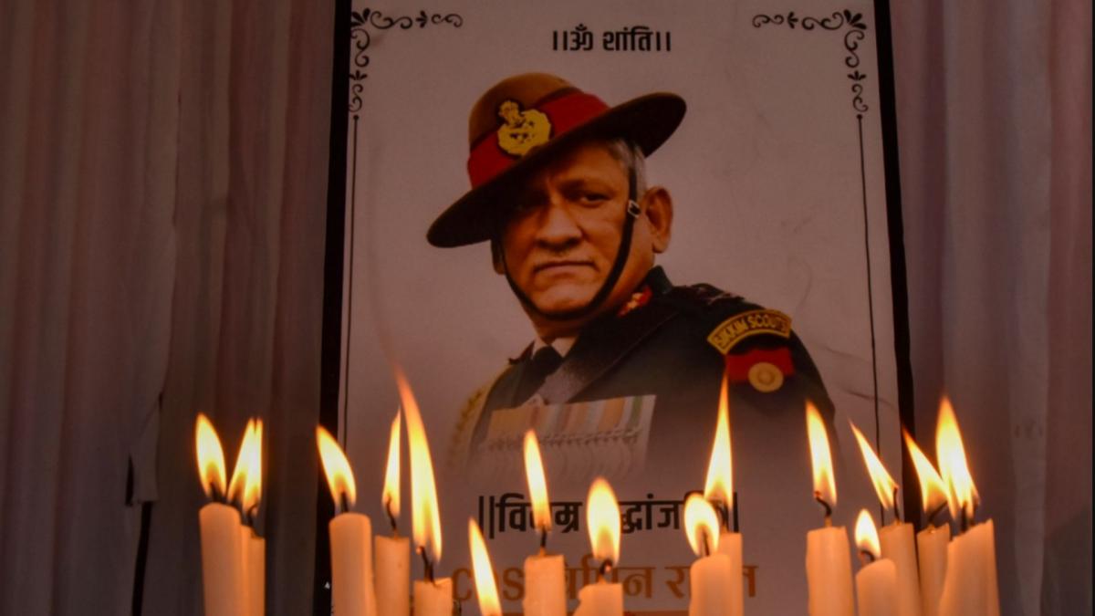 chopper crash in Coonoor, CDS Bipin Rawat (Credit-PTI)