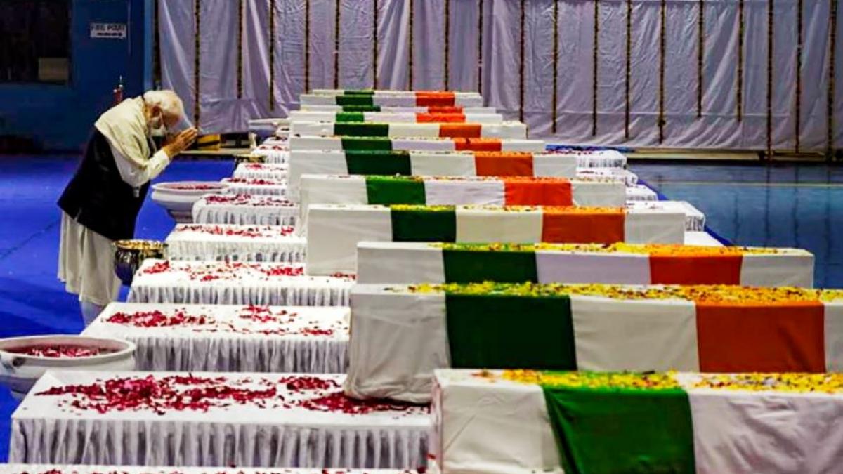 11 jawan killed in chopper crash