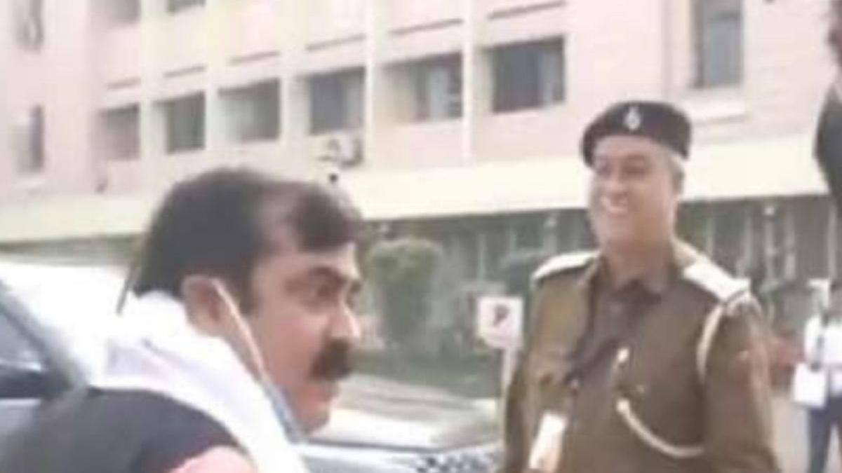 Bihar Minister Jivesh Mishra (Credit-ANI)