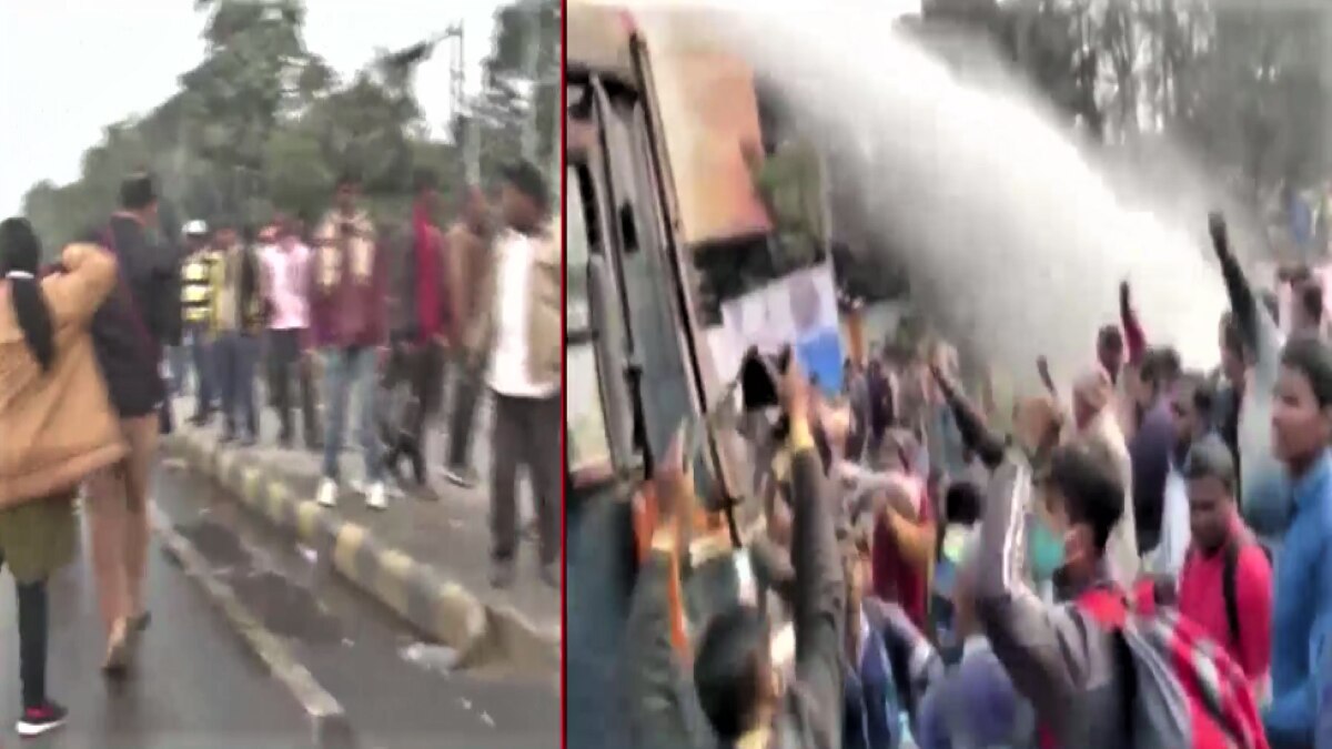 patna lathicharge on teacher candidates 